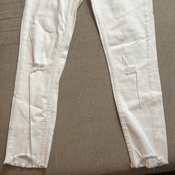Free People White Ankle Jeans - Picture 5 of 6